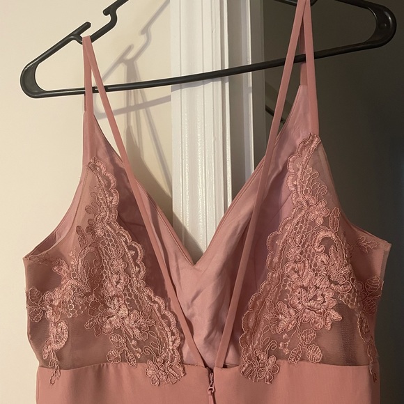 Azazie Dusty Rose Size 10 - Picture 5 of 8